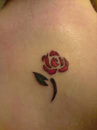 Photo of tattoo #disney #rose #castle. 32 Cute Disney Tattoos Ideas
