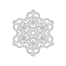 To print the coloring page: Top 20 Snowflake Coloring Pages For Your Little Ones