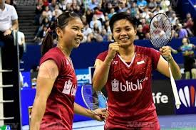 13 mins · pasangan ganda putri badminton indonesia berhasil menyamai kedudukan satu sama atas tim thailand! Atlet Ganda Putri Yang Mewakili Indonesia Di Denmark Open 2018