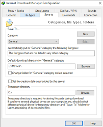 It's on the right side of the internet download manager configuration page. Change Folder Path In Internet Download Manager Aka Idm Snthostings