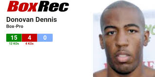 BoxRec: Donovan Dennis