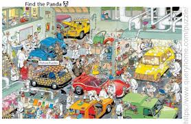 Email me if a comment is added after mine. Can You Find The Panda In The Given Picture