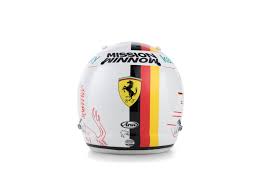 Scuderia ferrari german driver sebastian vettel explains his helmet for the 2020 italian grand prix at monza In Pictures Sebastian Vettel S First Helmet Design For 2020