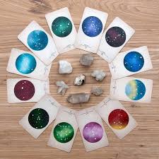 Black And The Moon On Instagram Arcana Of Astrology The Zodiac Cards Arcanaofastrology Oracle Oracledeck Sacr Zodiac Cards Divination Cards Tarot Magic