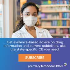This activity is not eligible for ce credit. Pharmacy Technician S Letter