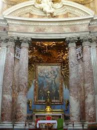 Bernini received the commission in 1658. S Andrea Al Quirinale Romasegreta It