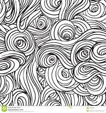 Abstract Black And White Illustration Art Vector Seamless Black And White Abstract Pattern With Waves Stock Illustration Illustration Of Line De Black And White Abstract Abstract Pattern Pattern Art