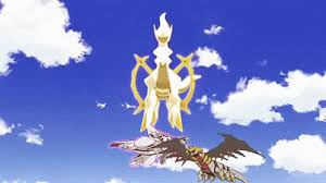 In a 1v1, dialga would win against palkia because dialga is neutral to dragon, while palkia is weak to it: Arceus Gifs Tenor
