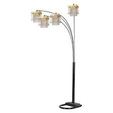 Offers vintage style and modern functionality. Milton Greens Salvador Arc Floor Lamp Hayneedle