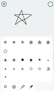 Copy paste icons for apps web pages vector. Pentagram Emoji Upside Down Cross Satanic Symbol