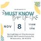 Must Know Before You GO event in Wilsonville, OR