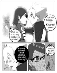 Boruto & Naruto {Comics + Fanart} English - Boruto X Sarada {Jealous} PT 1  - Wattpad