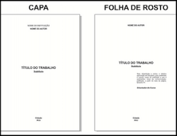 Capa De Trabalho Normas Da Abnt Capa De Trabalho Abnt Capas De Trabalhos Trabalhos Escritos Abnt Trabalhos Academicos