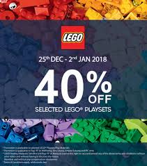 Dear customer, all the orders will be delivered after eid starting 22 of july 2021, happy eid. Toy R Us 40 Off Selected Lego Playsets Year End Promotion