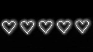 Or, you can change the background to something more girly. Black White Heart Gifs Tenor