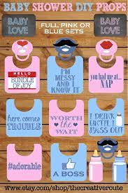 Baby Shower Photo Booth Props Printable Large 11 Page Pdf Diy Funny Baby Girl Party Props Print At Home Baby Shower Centerpieces Baby Shower Funny Baby Shower Photo Booth Props Baby Shower