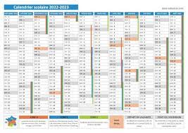 Calendrier Des Vacances Scolaires 2023 Et 2024 Dates Des Vacances Scolaires 2022-2023 - Calendrier Scolaire 2022-2023  Officiel