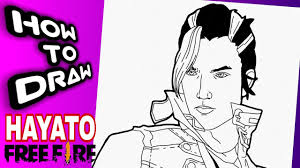 Free fire is an multiplayer battle royale mobile game, developed and published by garena for android and ios. How To Draw Hayato Free Fire Free Fire Drawings Como Dibujar A Hayato De Free Fire Youtube