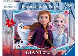 Check out our giant puzzle selection for the very best in unique or custom, handmade pieces from our jigsaw puzzles shops. Disney Frozen 2 Giant Floor Jigsaw Puzzle Ravensburger Kids Puzzles