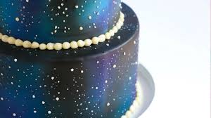 Galaxy Cake Decoration Youtube
