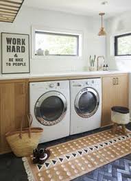 Looking for a more minimalist or modern laundry room look? 43 Hardworking Laundry Room Tile Ideas In 2021 Laundry Room Design Laundry Room Fireclay Tile