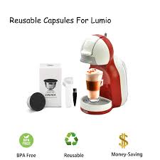 Flashes and power button blinks red for about 5 seconds. For Lumio Reusable Coffee Capsule Cup Compatible For Nescafe Dolce Gusto Refillable Filter Stainless Steel Original Design Lid Coffee Filters Aliexpress