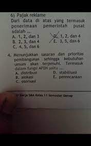 Latih uji kompetensi hal 29 paket sejarah indonesia kelas 12 kurikulum 2013 1. Ekonomi Kelas 11 Sma Apbn Dan Apbd Jawab Ya No 4 Jangan Asal Baca Soalnya Yang Teliti Ya Brainly Co Id