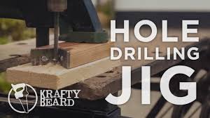 For cutting large holes without a drill press. Drilling Straight Holes Without A Drill Press Making A Drill Guide Jig Youtube
