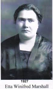 Winifred Etta Marshall Beamer (1889-1934)