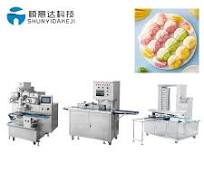 Automatic Moon Cake Production Line Mamoul Maamoul Making Stamping Machine  Machinery Encrusting Machine