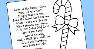 The white base color of the candy cane symbolizes jesus' purity; Story Of The Candy Cane Coloring Pages