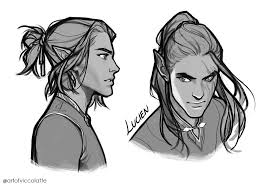 Artofviccolatte My Take On Lucien From The Acotar Series A Court Of Mist And Fury Character Art A Court Of Wings And Ruin