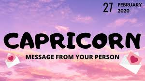 However, you are both strong willed. Capricorn Daily Love Tarot Reading Your Beauty Is Distracting Me 27 February 2020 Daily Horoscope Weekly Horoscope Monthly Forecast