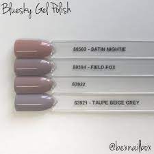 Pin By Jenni Barrett On Nailed It Bluesky Bluesky Gel Polish Bluesky Nails Bluesky Gel