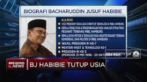 Jejak Karir Bj Habibie Sang Presiden Ke 3 Ri Youtube