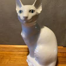 Porcelænsfigur kat 1803, Royal Copenhagen