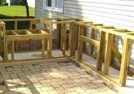 build outdoor kitchen