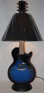 Dan Leap Designed Special Lp Flat Top Guitar Lamp Objet Insolite Musique Music Guitare Musique Et Guitare Electrique