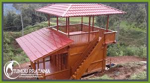 Rumah Kayu Di Tana Toraja Lolai To Tombi Tumou Pratama