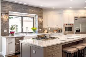 Traditional Gray And White Kitchen In Cheshire Ct The Kitchen Company Transitional Kitchen Design Kitchen Design Gray And White Kitchen