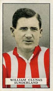 Billy Clunas of Sunderland in 1926.