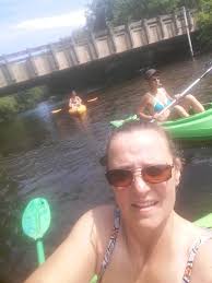 Beautiful day for kayaking with friends
