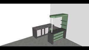 Membuat Mini Bar Dengan Sketchup Youtube