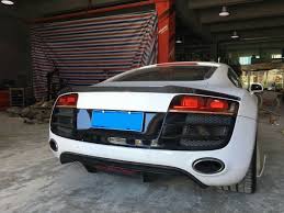 The engine appointed in audi r8 delivers a perfect blend of economy and power. Carbon Spoiler Heckspoiler Heck Abrisskante Flugellippe Fur Audi R8 V8 V10 06 15 Ebay