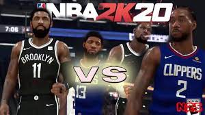 The la clippers are one of the nba's most efficient offences, while the nets are one of the nba's best ever. Los Angeles Clippers Vs Brooklyn Nets Full Game Nba 2k20 Youtube