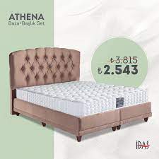 idas athena baza baslik set in basligindaki derin kapitone detaylari sayesinde en sevdiginiz kitabinizi yataginizda konforla okuyabilirsin baza yatak depolama