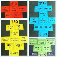 Teaching Whole Number Partitioning In Non Standard Form Here Is An Activity For You A Closer Look At 4 Of The 6 H Student Skills Number Activities Math Tutor