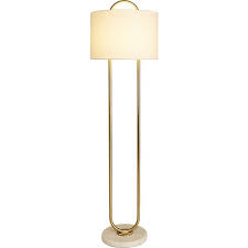 Warner Marble Base Floor Lamp Reviews Cb2 In 2020 Floor Lamp Lamp Bronze Design