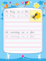 These cursive practice sheets are perfect for teaching kids to form cursive letters, extra practice for kids who have messy handwriting. Cursive Writing Book 5 Wordsmith Publications