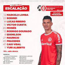 Carregar mais jogos ao vivo. Veja A Escalacao Do Internacional Para O Jogo Contra O Vasco Ex Vascaino Thiago Galhardo E Opcao No Banco G C T O Forca Jovem Do Vasco Fjv